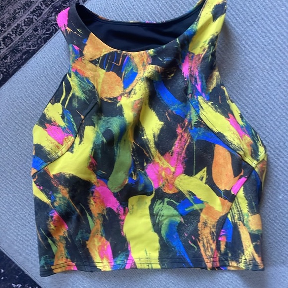 Lululemon Wundertrain Racerback Crop - Picture 2 of 3